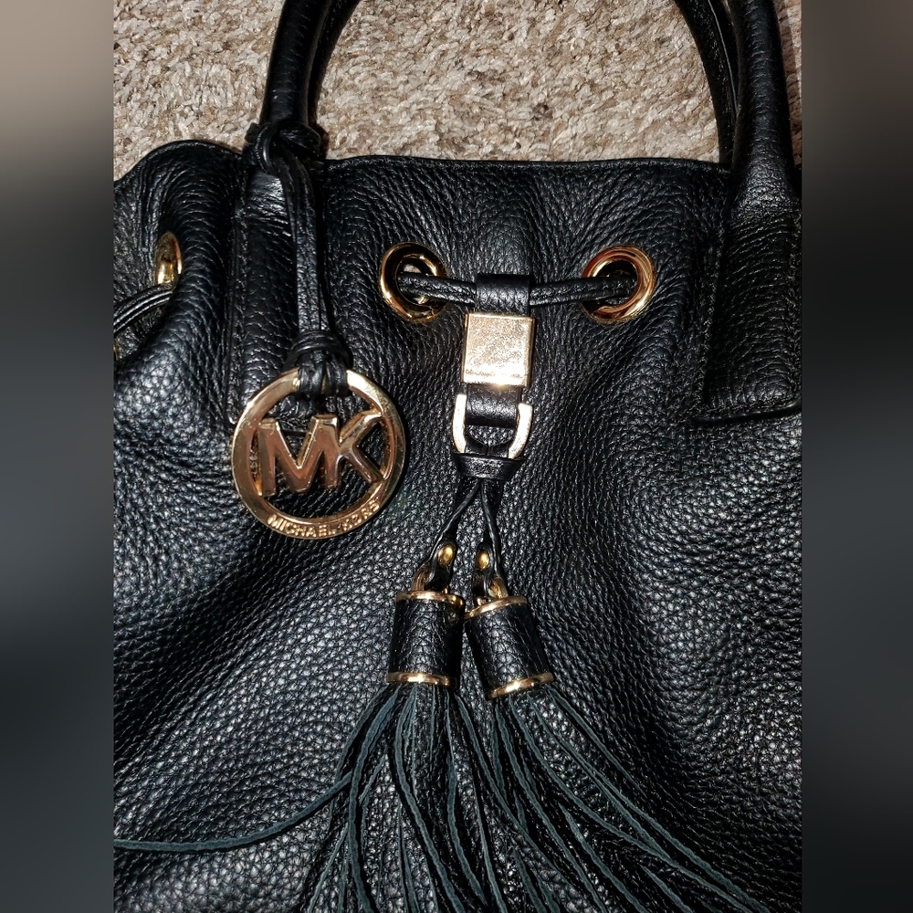 Michael Kors Pebbled Satchel Handbag * Authentic* - image 3